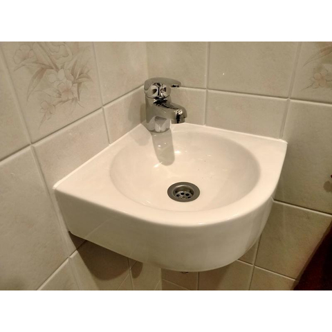 Differnz Cleo fontein keramiek 30 x 30 x 10 cm wit OUTLETSTORE STORE43746