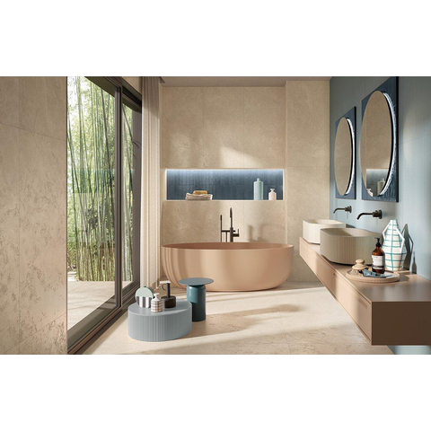 SAMPLE Terravito Favella Keramische wand- en vloertegel - 30x60cm - 9.0mm - gerectificeerd - Beige SW1242339