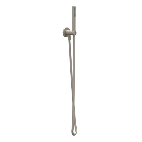 IVY Glijstangset - met handdouche - staafmodel - doucheslang 150cm - Geborsteld nickel PVD OUTLETSTORE STORE39095