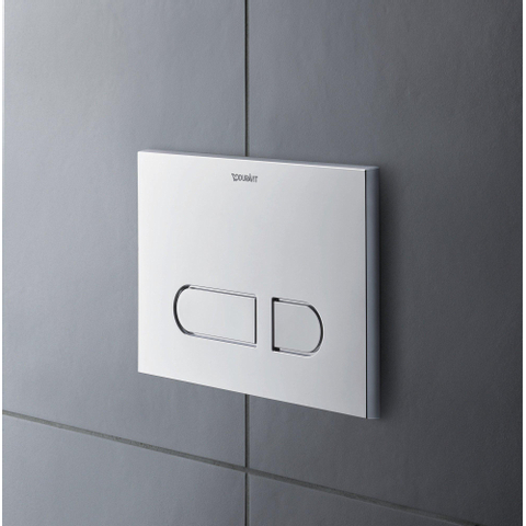 Duravit Durasystem Mechanische bedieningsplaat - 21.7x14.7cm - wit SW500266