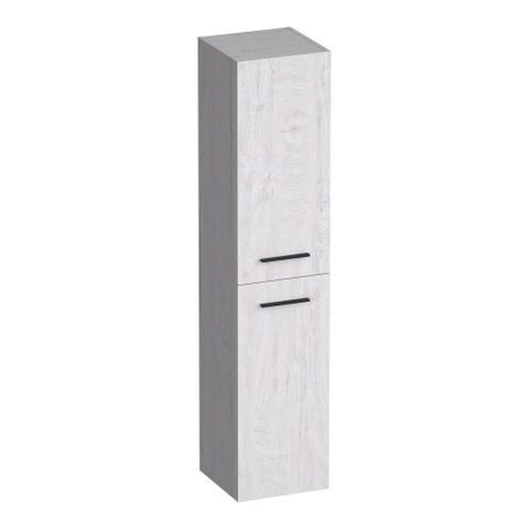 BRAUER Trust Armoire colonne - 160x35x35cm - sans manettes à poser avec 2 portes à ouverture gauche ou droite Forest Seashell SW1203870