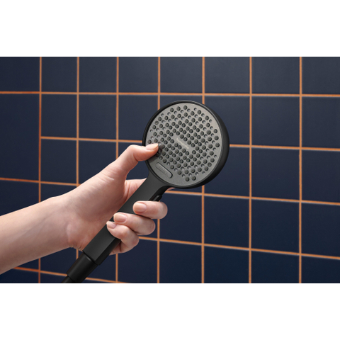 Hansgrohe Activera Select S douchette - 9.5cm - rond - 2 jets - EcoSmart - noir mat SW1388840