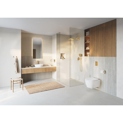 GROHE Lineare New wastafelkraan - xl-size - geborsteld cool sunrise (goud) SW1477507