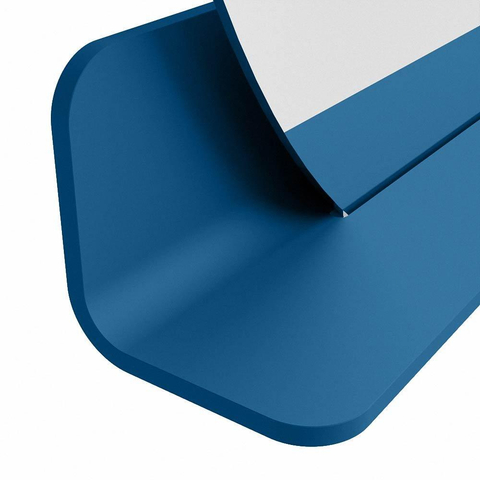 Mondiaz SPOT miroir – Ø 90 cm – avec tablette – Jeans (bleu) SW1235546