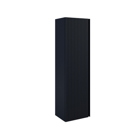 Saniclass Prime Blend Hoge Kast - 120x34.5x27.5cm - 1 deur - mat marine blauw - MDF SW892653