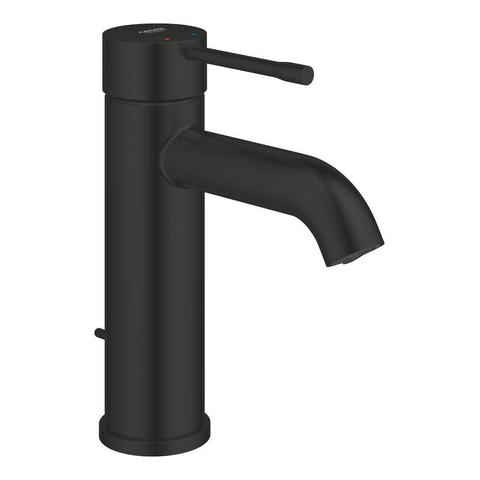 GROHE Essence New mitigeur lavabo - s-size - avec bonde - noir mat SW1477629