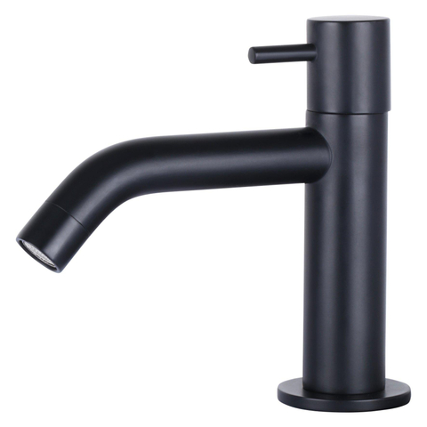 Differnz Helios pack lave-mains – 37,5 x 18,5 x 9,5 cm – perçage à droite – robinet courbé noir mat SW333565