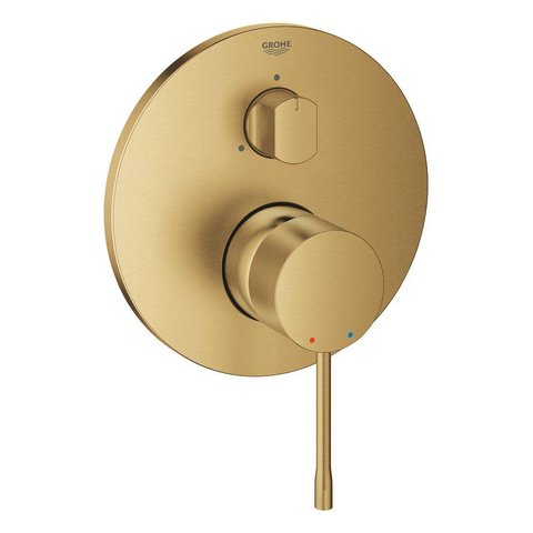 GROHE Essence New Partie de finition mitigeur douche encastrable avec inverseur 3 voies Brushed Cool Sunrise SW296683