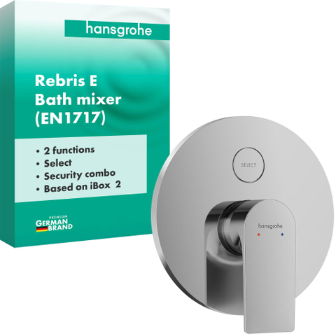 Hansgrohe Rebris E douchemengkraan voor iBox Universal 2 chroom SW1567361