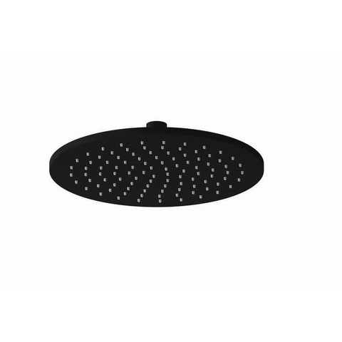 Plieger Roma douche de tête - 25cm - rond - 1 jet - noir mat SW453685