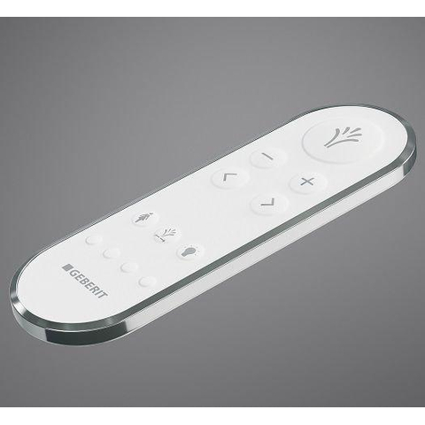 Geberit AquaClean Sela Douche Wc - 37.5x56.5cm - softclose - keratect - chroom afdekplaat - alpine - glans wit SW258980