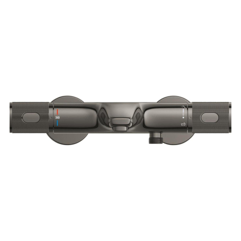 GROHE Grohtherm 1000 Performance badthermostaat - met koppelingen - hard graphite (antraciet) SW1477607