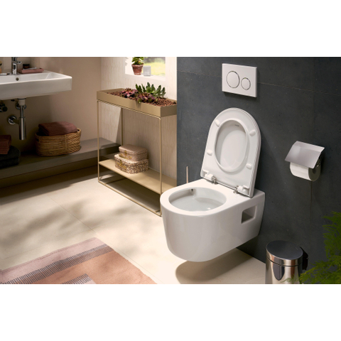 Hansgrohe EluPura Original S WC suspendu 54x36cm - sans rebord - AquaChannel Flush - céramique - blanc brillant SW1164937