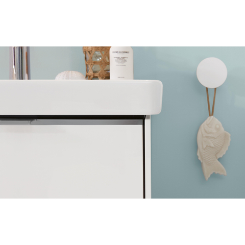 Villeroy & Boch Subway 3.0 meubelwastafel - 130x47x16.5cm Rechthoek - 2 kraangaten - 2 wasbakken - met overloopgat CeramicPlus - White Alpine (glans wit) SW701123
