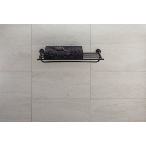 Duravit Starck T Handdoekhouder - 4 rijen - 61cm - mat zwart SW297093