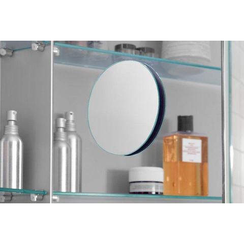 Villeroy & Boch my view one spiegelkast - 120.7x74.6cm - met 3 deuren - met led - zilver SW73043