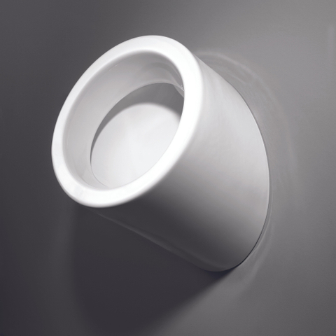Sanindusa WCA Urinoir - 35x31,5x50,5cm - matériel de fixation - siphon - blanc SW1030599