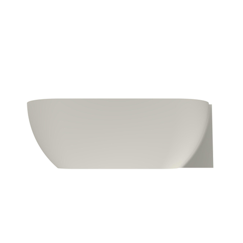 Arcqua Havana Baignoire semi-autoportante - 170x80cm - droite - sable mat SW1224215