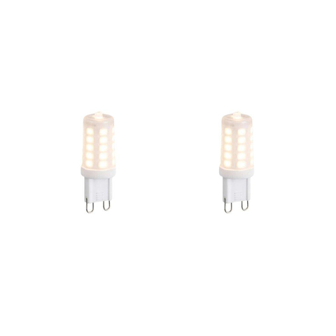 Luedd Lampe LED - set de 2 - G9 - 3W - 2700K - 250LM - dimmable SW1211331