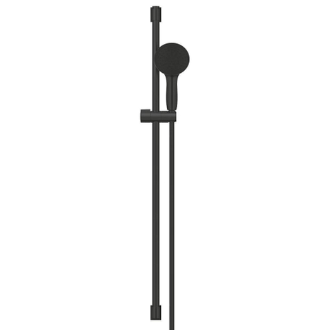 Grohe Vitalio Start 110 Glijstangset - 90cm - ronde handdouche - met 2 straalsoorten - gladde doucheslang - matte black (mat zwart) SW1126916