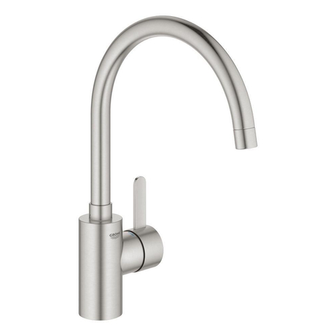 Grohe Eurosmart Cosmopolitan Keukenkraan - hoog - Brushed Supersteel (RVS) SW225330