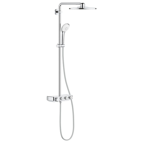GROHE Euphoria smartcontrol Regendoucheset Opbouw- hoofddouche 31cm - handdouche rond - chroom OUTLETSTORE STORE44638