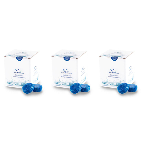 Starbluedisc blocs WC 72 pièces bleu SW721537