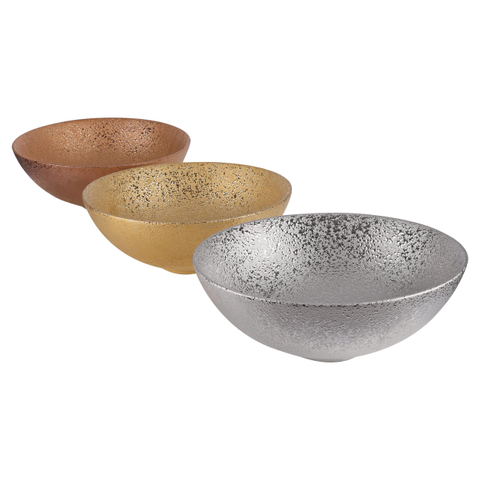 Differnz BRIGHT Vasque à poser - 36x14cm - émaillé - argent SW1236910