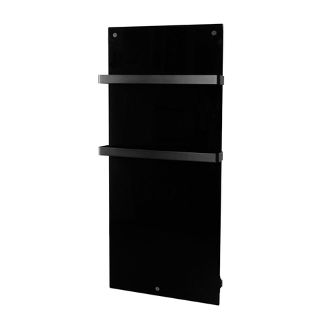 Eurom Sani 1000 Comfort Radiateur électrique 127x55cm - 1000 watt - wifi - verre - Noir SW976338