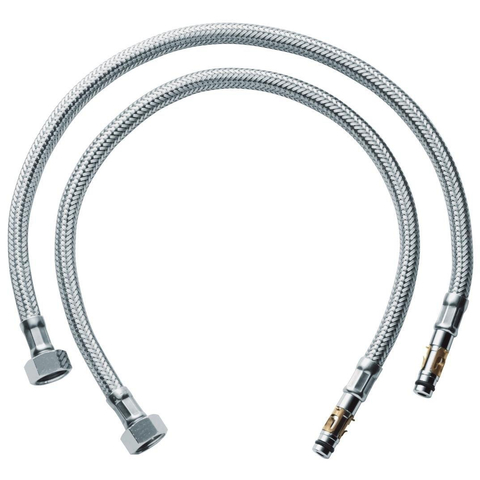 Grohe Flexibele Aansluitslang - 48.4cm - set van 2 stuks - chroom GA79224