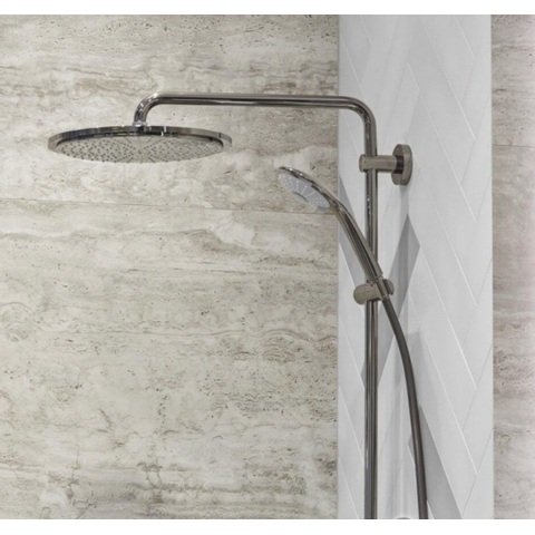 Grohe Euphoria System 310 ensemble de douche pluie apparent – thermostatique – douche de tête Ø 31 cm – barre de douche 88 cm – anthracite brillant SW98856