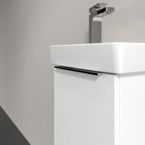 Villeroy & Boch Architectura Fonteinonderkast - 24.3x31cm - 1 draaideur links - mat wit SW1162520