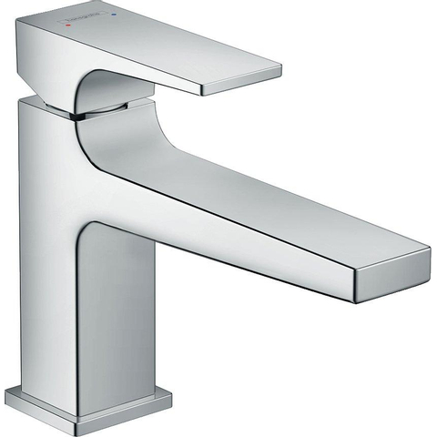 Hansgrohe Metropol Wastafelkraan - 100 met push open - hoogglans chroom SW99795