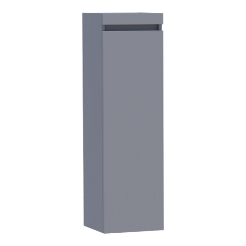 BRAUER Joy armoire de salle de bains - 120x35x35cm - 1 porte - sans poignée - ouverture à gauche - gris mat SW392879
