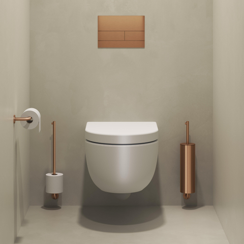 Clou Kaldur porte-rouleaux de réserve pour 3 pièces bronze brossé PVD SW917348
