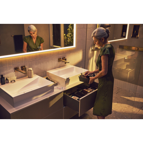 Hansgrohe Rainselect Thermostaat - inbouw - voor 5 functies - geborsteld brons SW918041