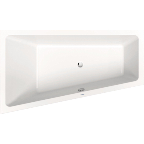 Duravit No.1 Inbouwbad 170x100/65cm acryl - glans wit SW723755