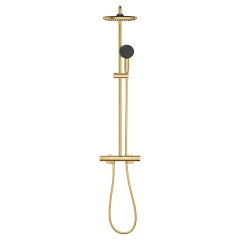 GROHE Vitalio Start doucheset - met thermostaat - geborsteld cool sunrise (goud) SW1590077