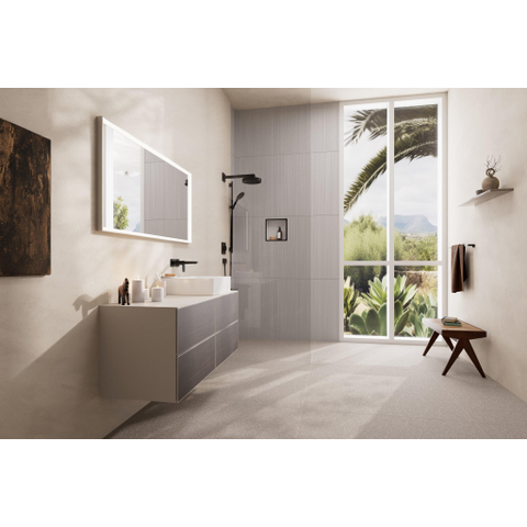 Hansgrohe RainFinity Doucheset - 130 - 3jet S Puro - 90cm pushsl Designflex - doucheslang - 160cm - mat zwart SW918366