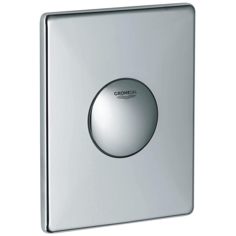 Grohe Skate Bedieningsplaat - enkelspoeling - verticaal - 156x197mm - chroom 0442600