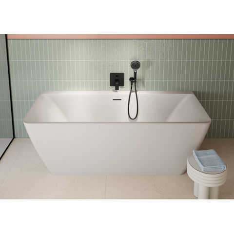 Villeroy & Boch Verve Showers Douchette à main avec trois jets d'eau Ronde - noir mat SW974374