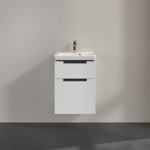 Villeroy & Boch Subway 2.0 wastafelonderkast - 44x59cm - 2 lades - glans wit SW479713