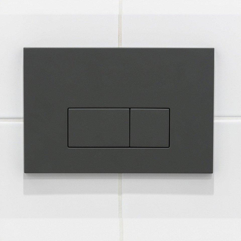 QeramiQ Dely Pack WC - 36,3x51,7cm - à fond creux - sans bride - réservoir encastré Geberit UP720 - abattant WC à fermeture douce - plaque de déclenchement gris clair - boutons ronds - beige mat SW1428158