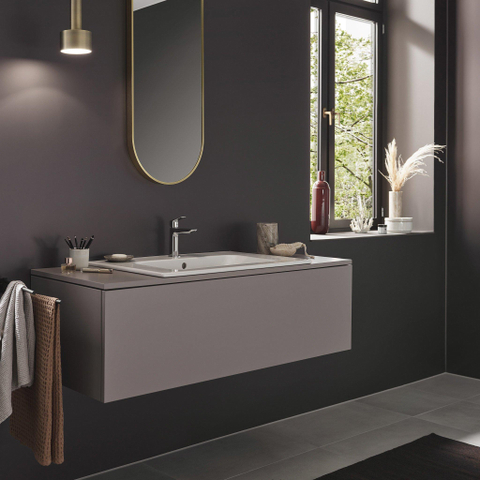 Hansgrohe Logis Fine - eengreeps wastafelmengkraan - 110 met afvoerplug - hoogglans chroom SW651454
