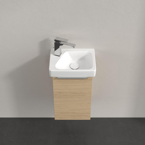 Villeroy & Boch Architectura Fonteinonderkast - 24.3x31cm - 1 draaideur rechts - Nordic Oak (hout) SW1162428