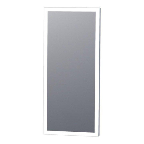 Adema oblong miroir 36x80cm incluant un éclairage led avec chauffage du miroir et interrupteur tactile seconde choix OUT10856