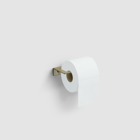 Clou Fold porte-rouleau de toilette sans couvercle or brossé PVD SW917271