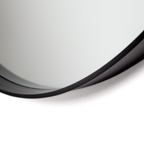Adema Exclusive Line miroir – rond Ø 60 cm – Noir mat SW492794