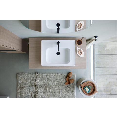 Duravit Starck T Handdoekhaak - rond - mat zwart SW297091