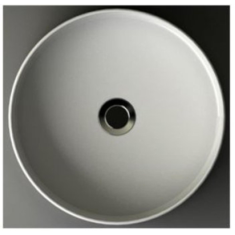 Wiesbaden Link Waskom rond - 40x12cm - keramiek - glans wit SW373885